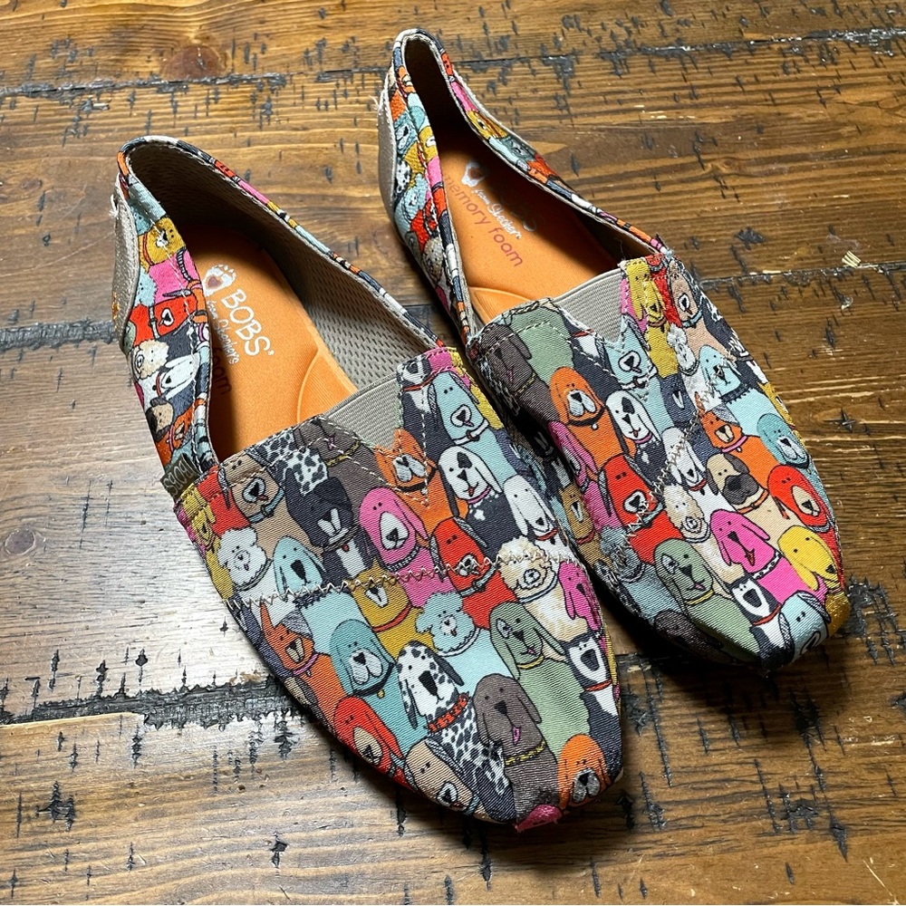 Bobs Sketchers size 9 Slip-on Dog Shoes